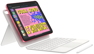 iPad con Magic Keyboard Folio e Apple Pencil